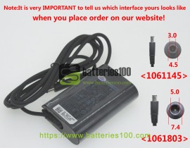  Adapters for dell xps 13-9350-d2508 (19.5V 2.31A 45W) image 1