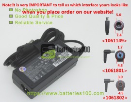  Adapters for hp elitebook folio 9480m-j5p74la (19.5V 2.31A 45W) image 1