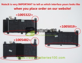  Batteries for asus rog strix scar iii g531gw-az014t (15.4V 4335mAh) image 1